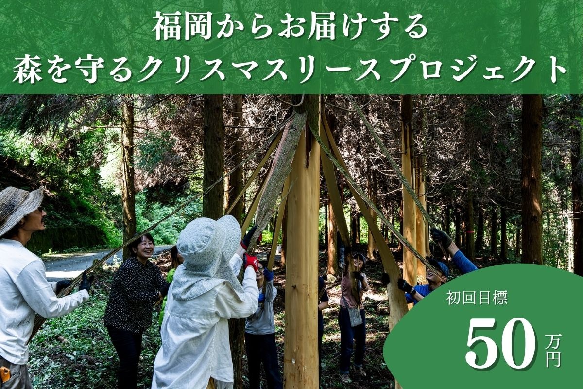 福岡の森応援ページ】2025年森を守るクリスマスリースプロジェクト