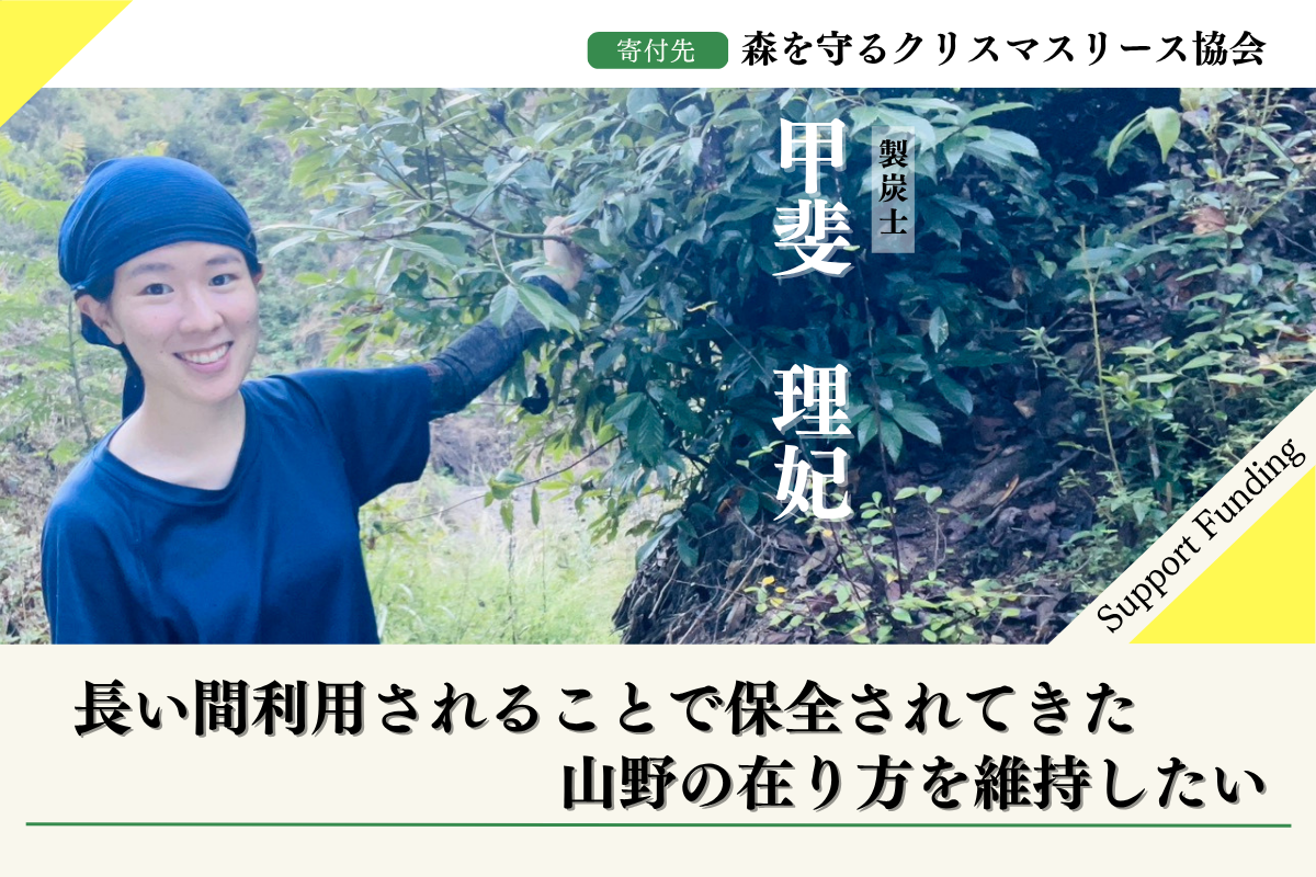 みやざきの森応援】2025年森を守るクリスマスリースプロジェクト甲斐理