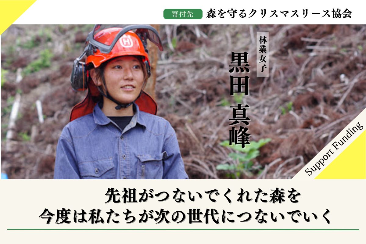 50年後100年後のこどもたちに豊かな森を残したい！2024年森を守る