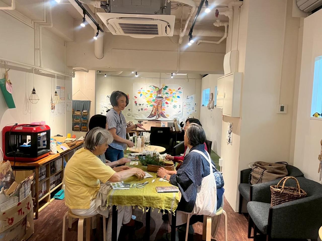 きっかけ家で実施している大人向けイベントの様子