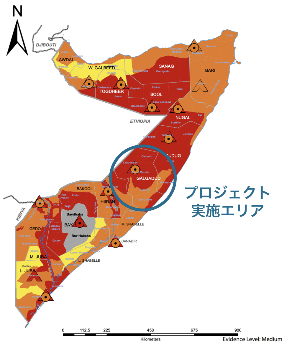 ソマリア2022大干ばつ 緊急支援プロジェクト