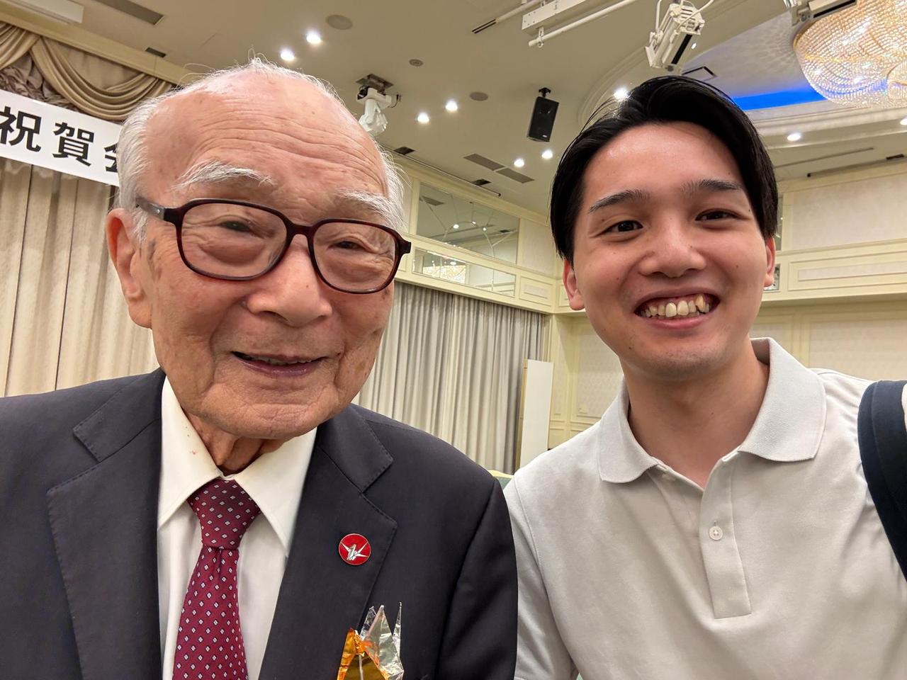 田中熙巳さん(被団協代表委員)と