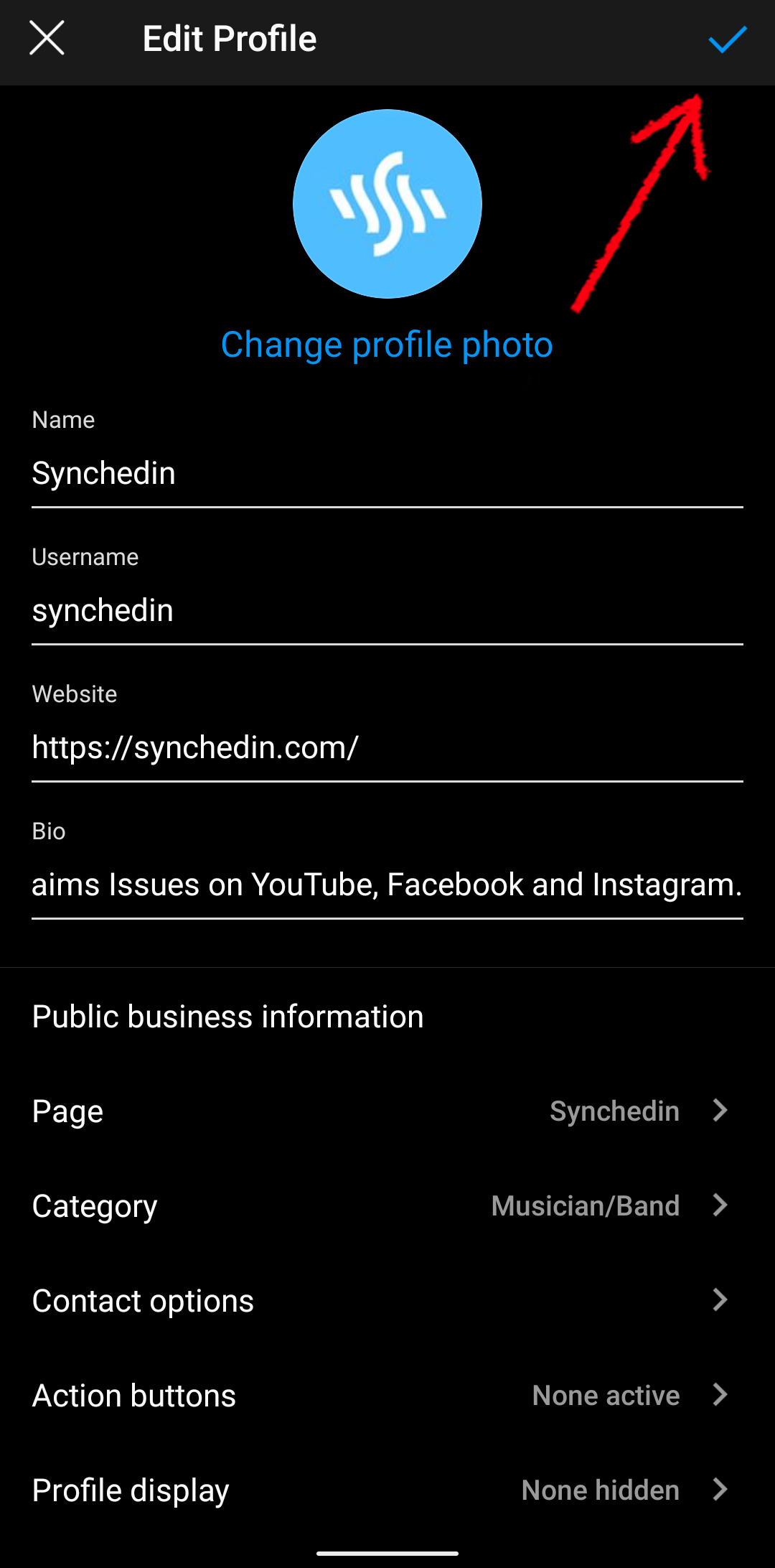 How to Change Your Instagram Handle Synchedin Blog