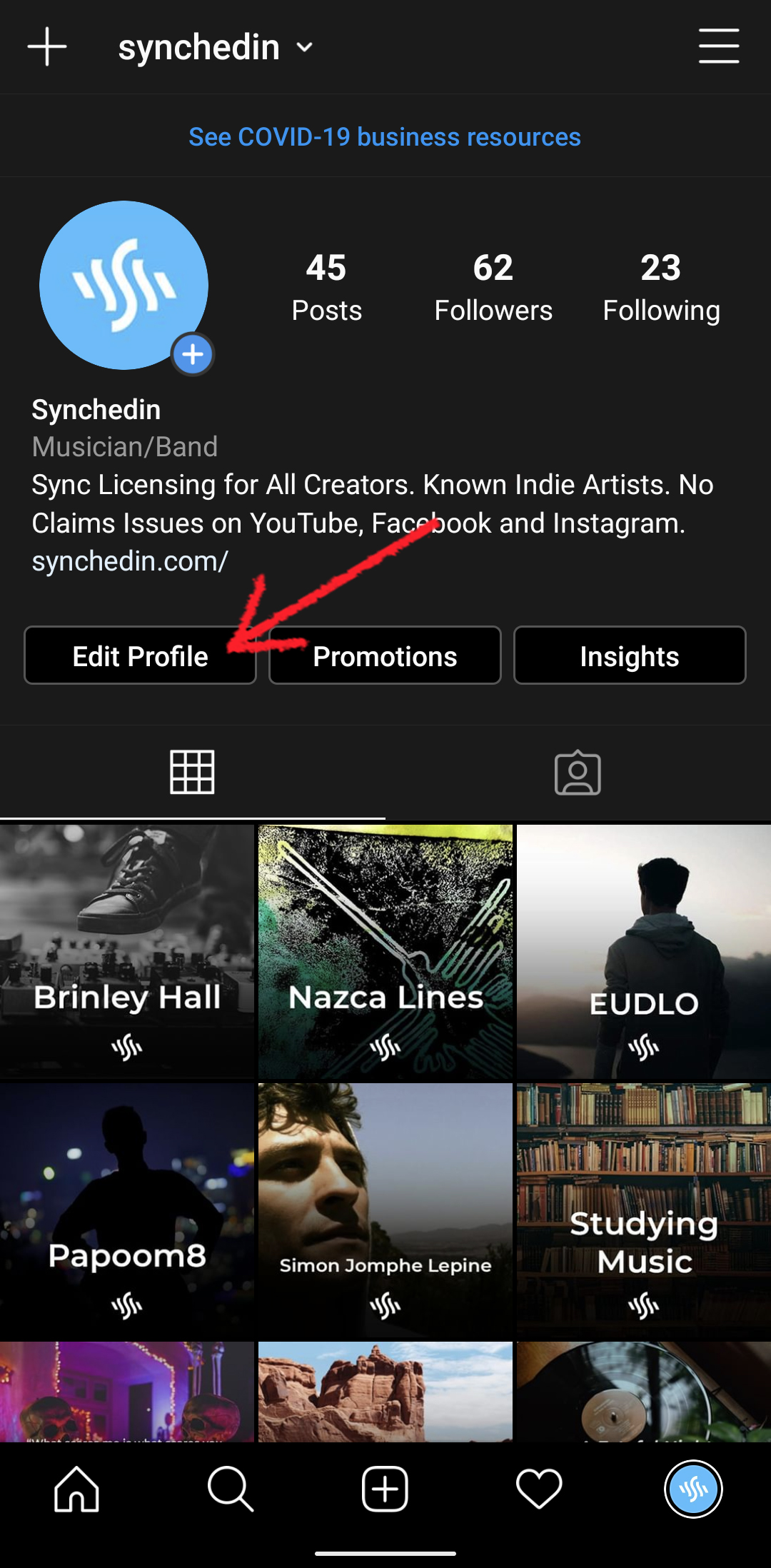 How to Change Your Instagram Handle Synchedin Blog