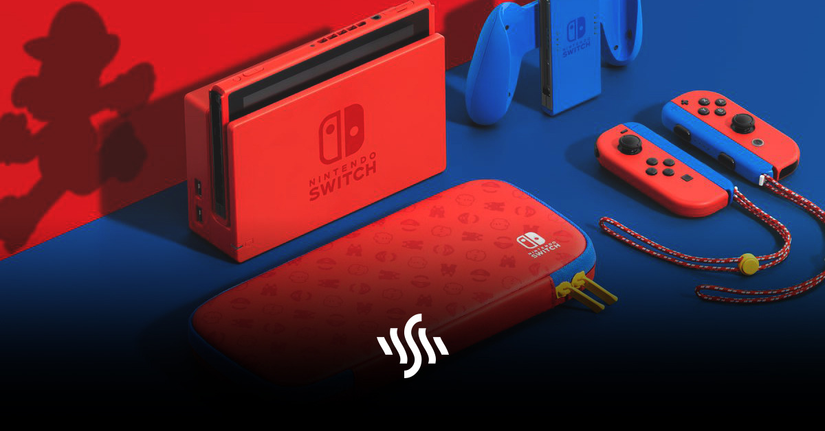 Mario-Themed Nintendo Switch Available Now