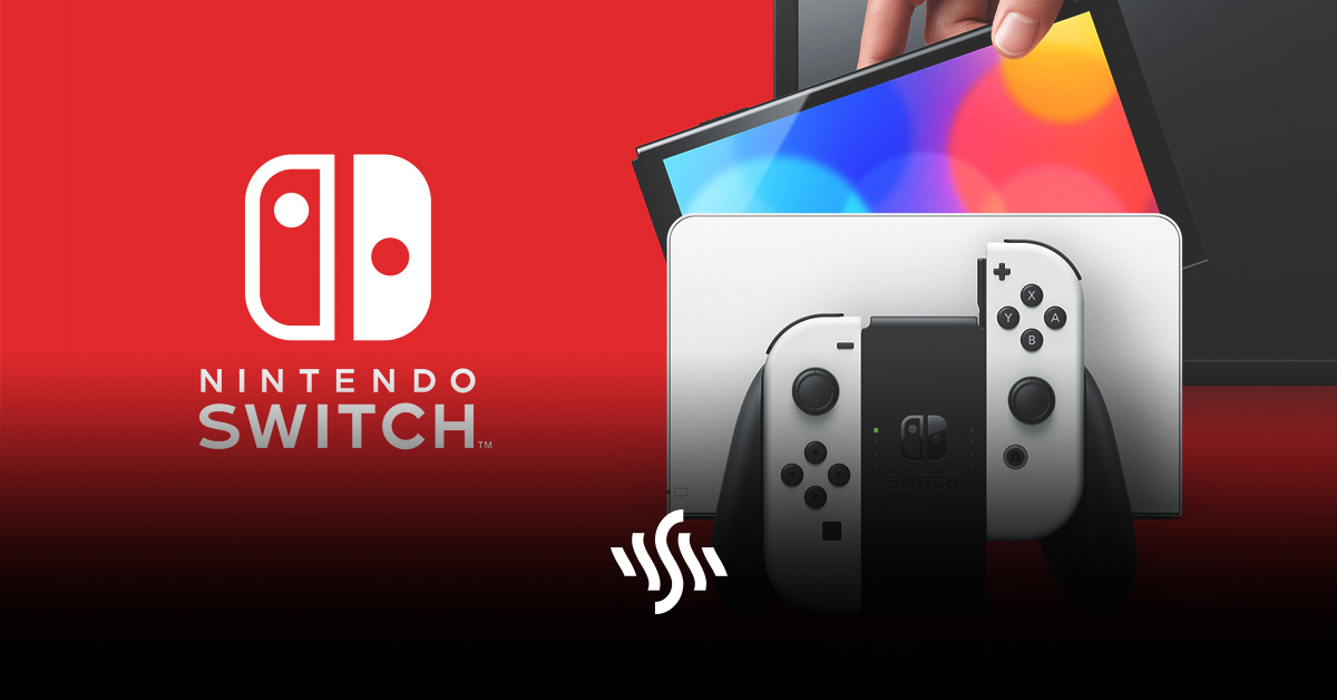 New Nintendo Switch OLED Console Available from October