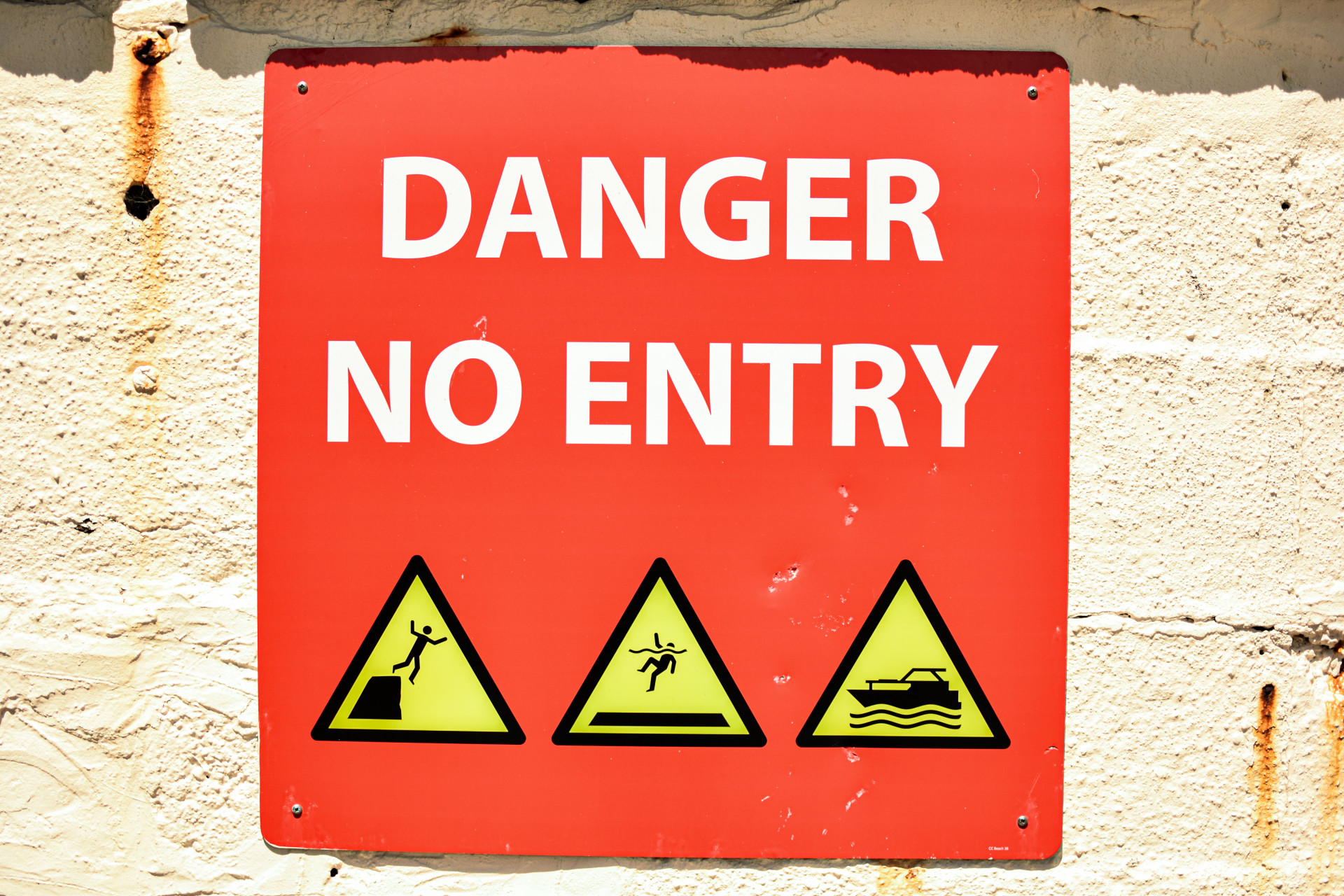 Danger | No Entry Sign