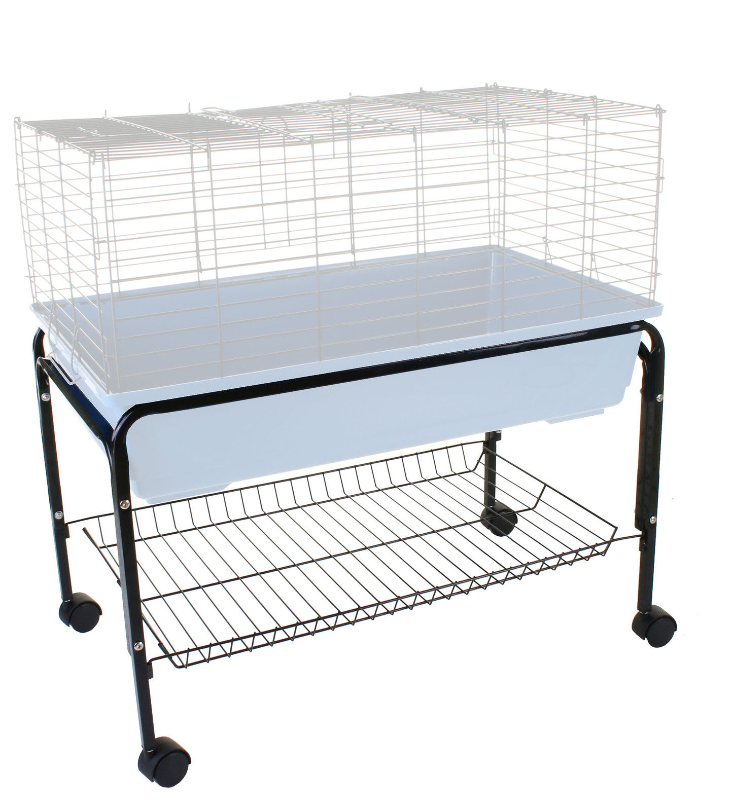 INDOOR RABBIT PET CAGE STAND ENCLOSURE 