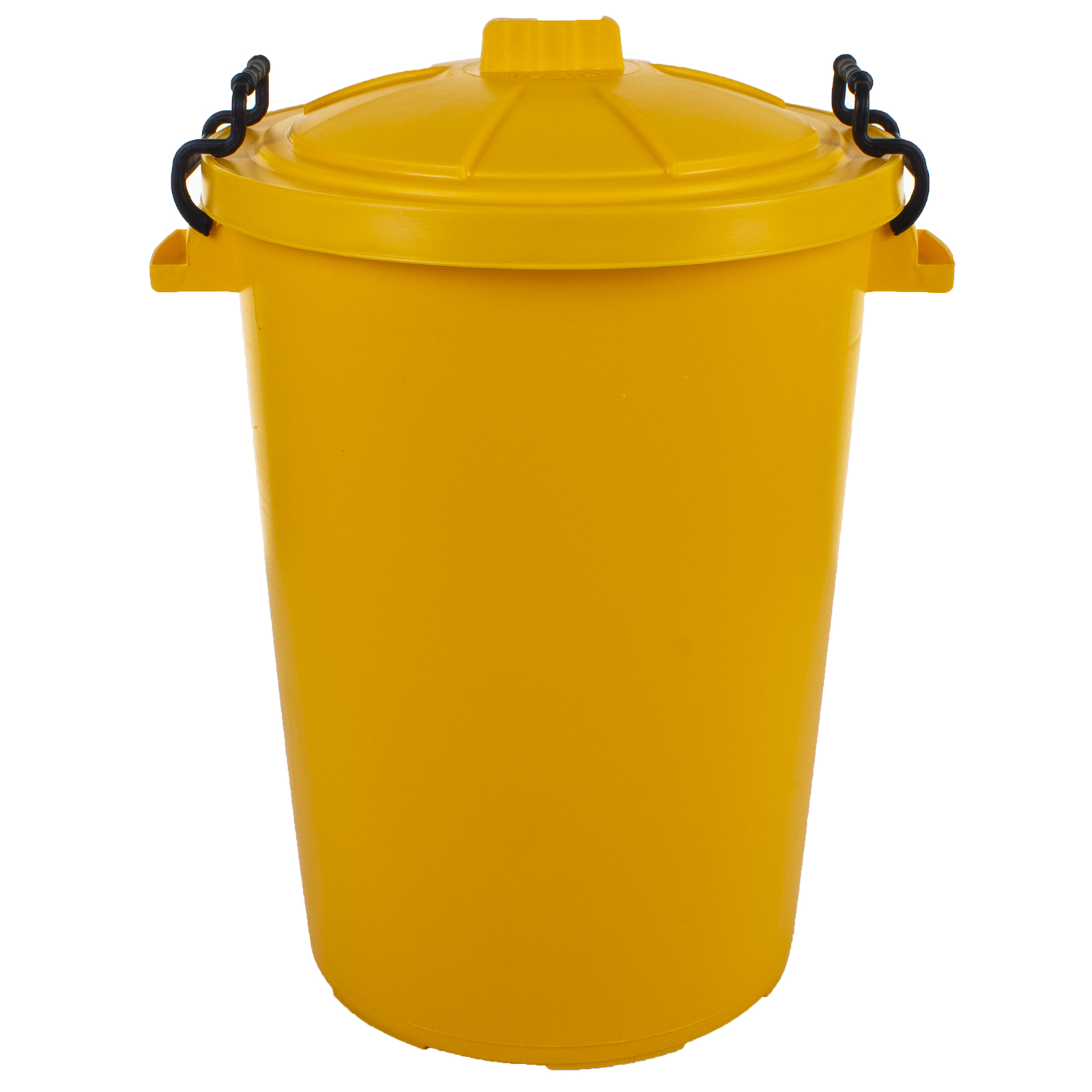 80l Outdoor Plastic Waste Bin Trash Can Rubbish Heavy Duty Coloured Uk