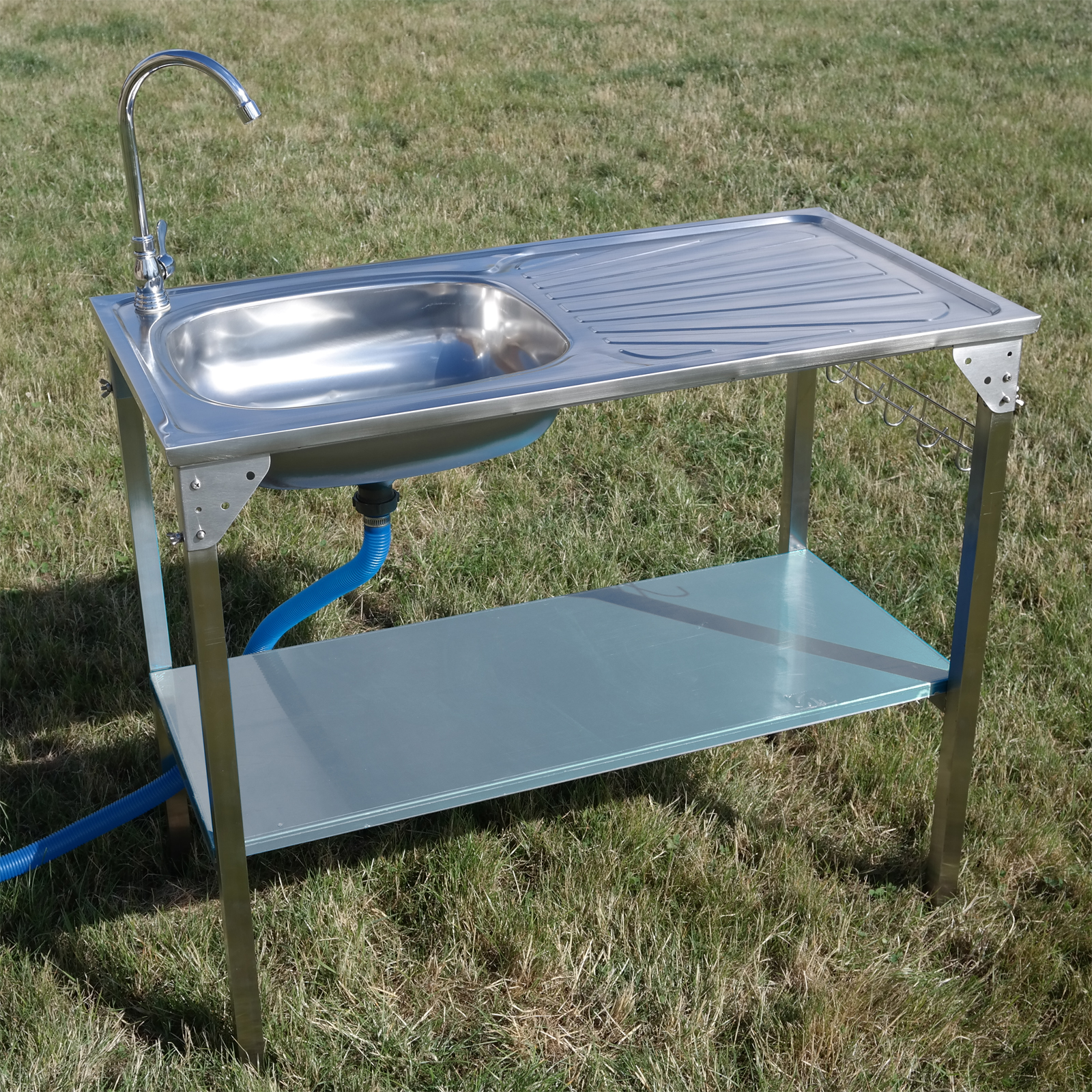 Kitchen Sink Camping Unit Folding Barbecue/BBQ Tap Outdoor ...