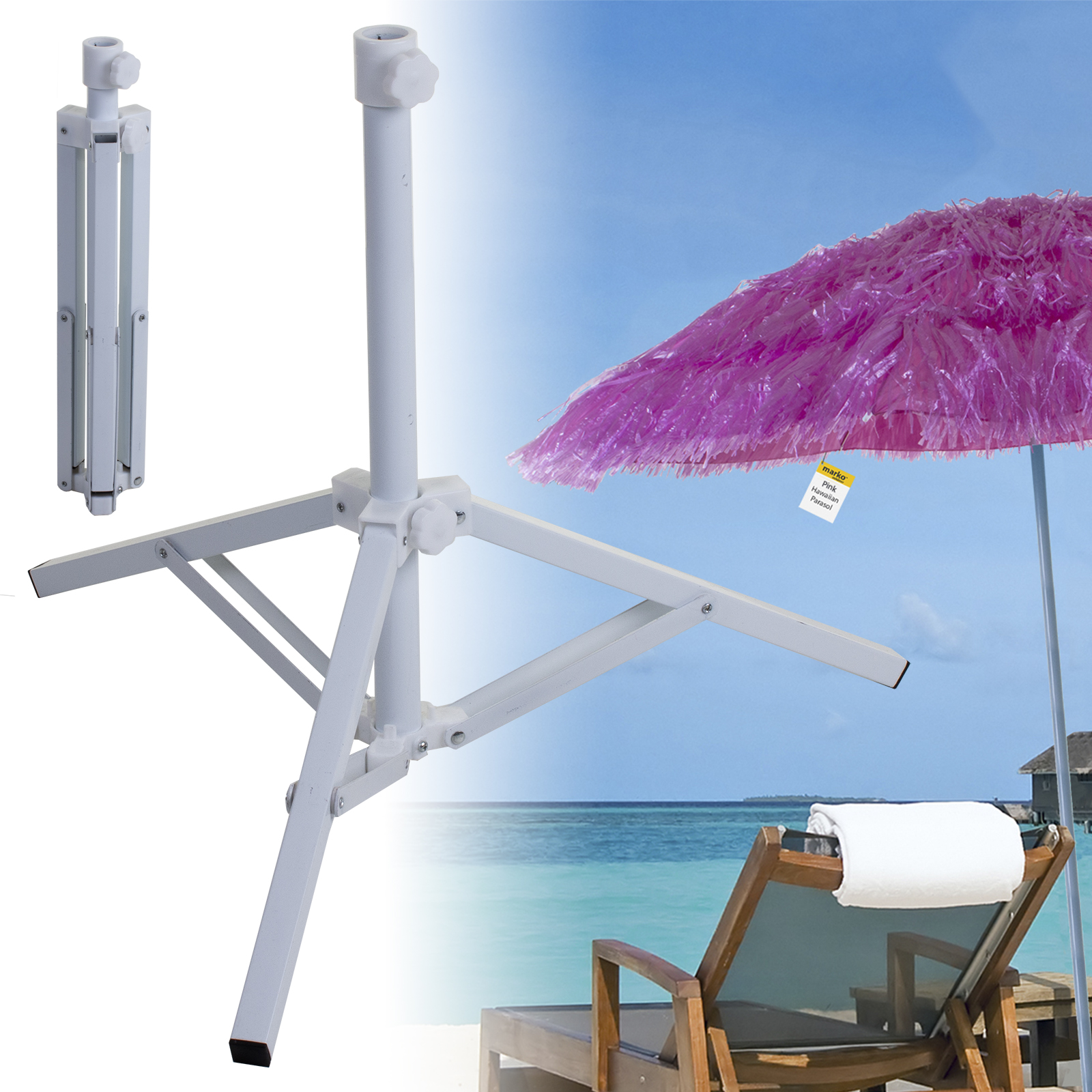 rattan parasol base