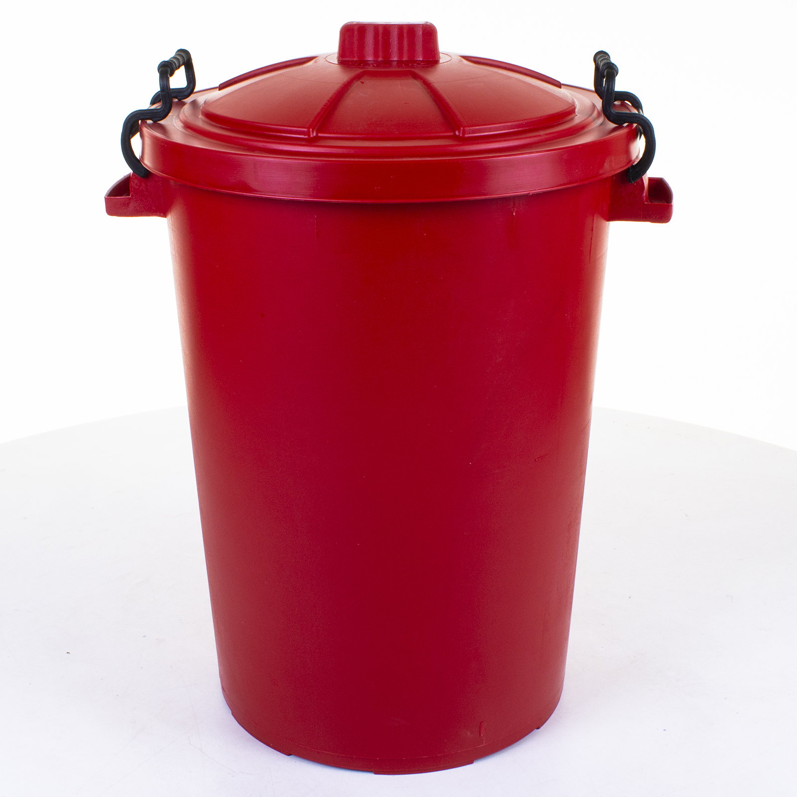 80l Outdoor Plastic Waste Bin Trash Can Rubbish Heavy Duty Coloured Uk