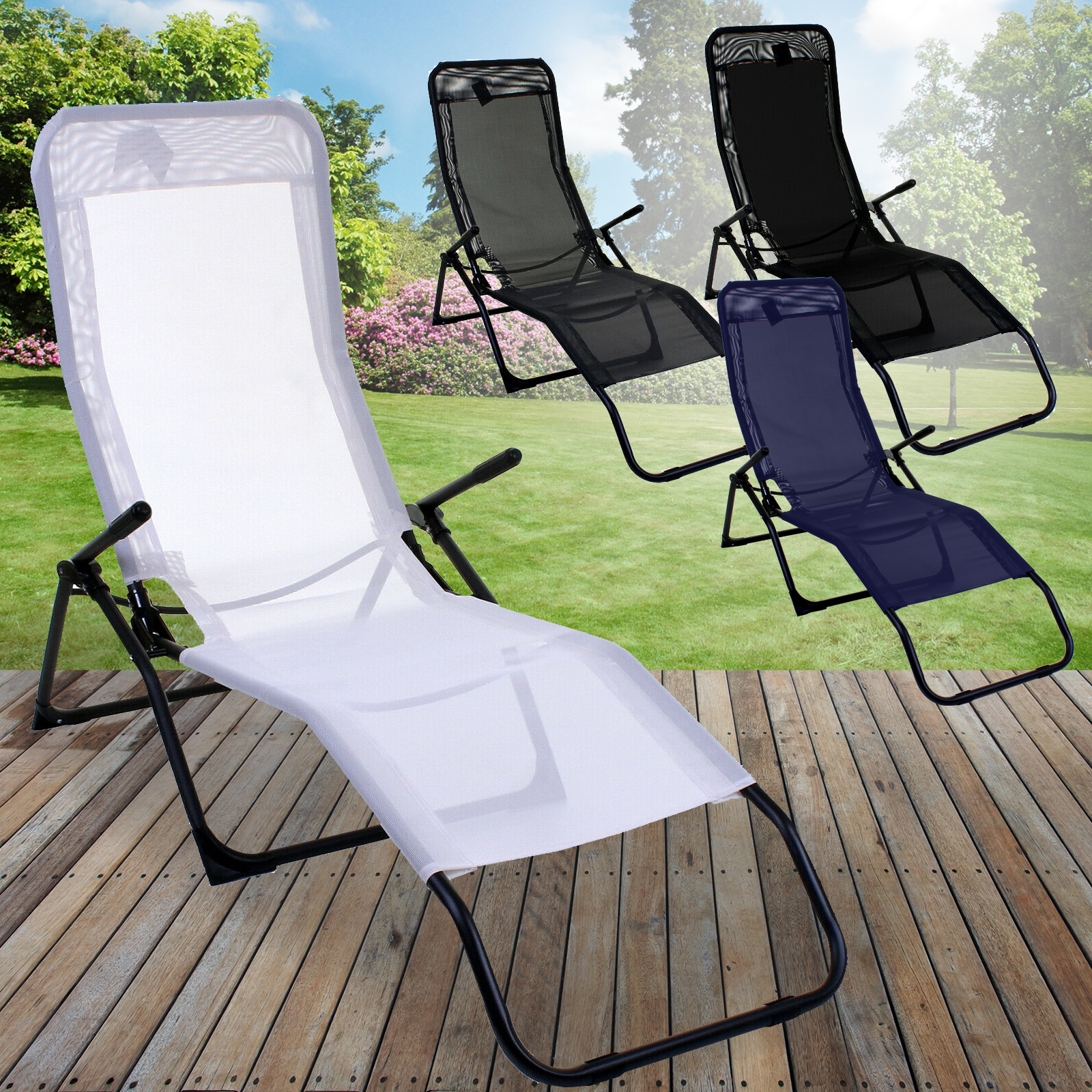 rocker lounger sun chair