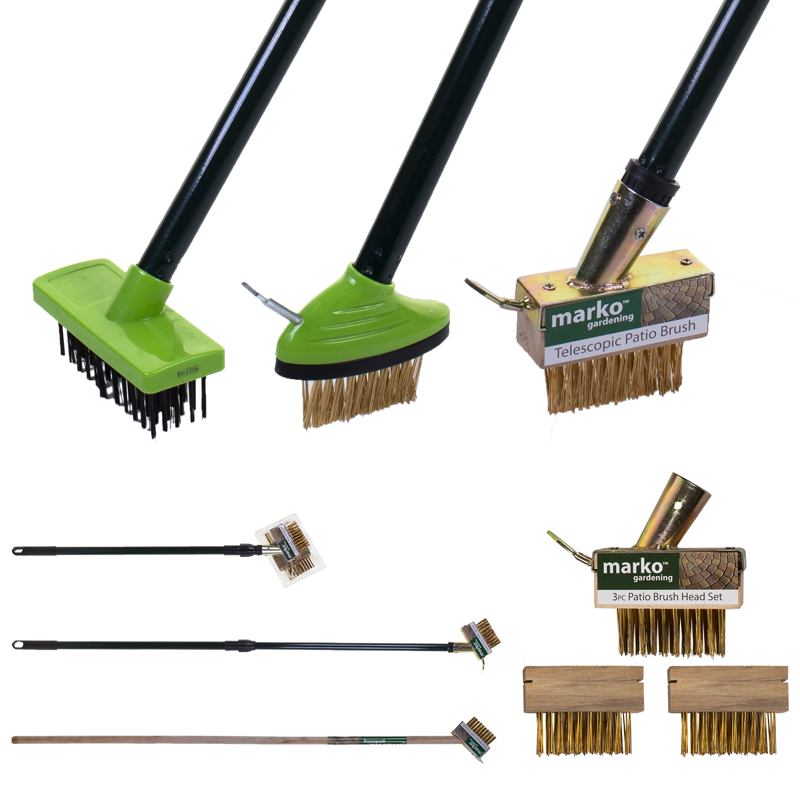 Patio Weed Brushes Wire Brush Block Paving Garden Weed Scraper