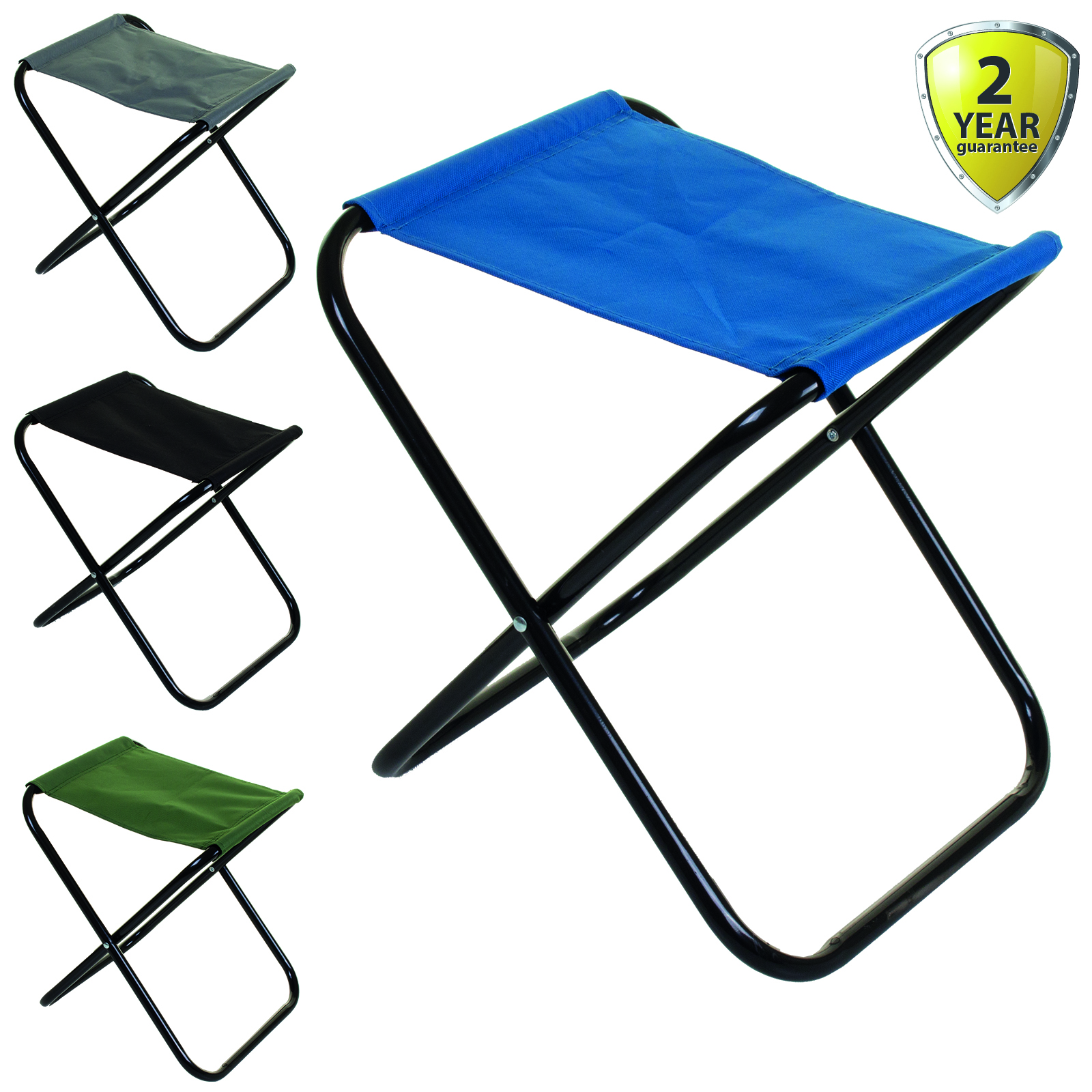 details about camping stool outdoor folding seat hiking fishing festival  bbq picnic chair new