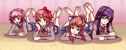 DDLC Feet Edition — Tavern — Yodayo