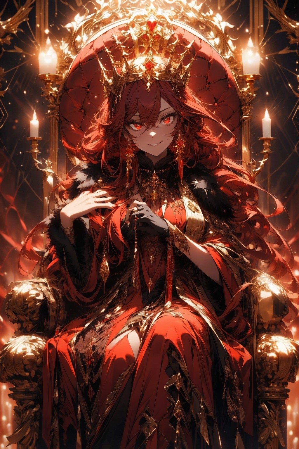 👑 Dark Queen Elara of Crimsonhold 👑 — Yodayo