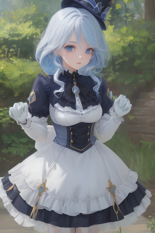 Maid Furina — Yodayo