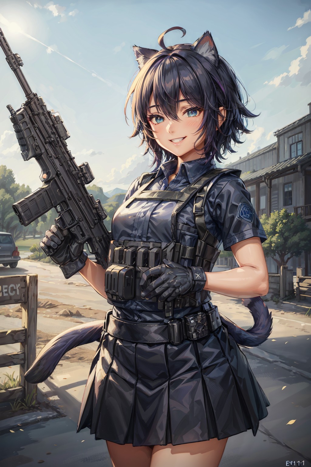 Tactical Catgirl — Yodayo