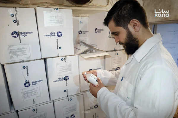 وزارة الزراعة تتسلم 1.5 مليون جرعة لقاح للحمى القلاعية