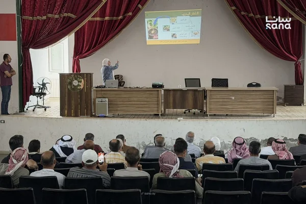 يوم حقلي في أخترين لتعزيز زراعة الفستق الحلبي وتطويره