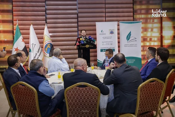 اتحاد الصحفيين العرب يطلق إعلان دمشق لدعم حرية الصحافة
