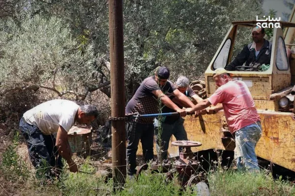 خروج 5 آبار عن الخدمة وتراجع إمدادات المياه في طرطوس
