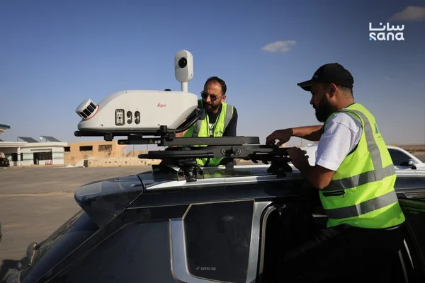 المواصلات الطرقية تنجز الرفع المساحي لطريق التنف-البصيري تقنياً