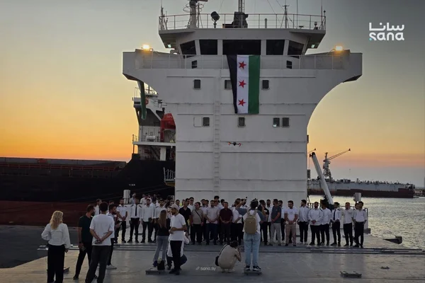 41 متدرباً من الأكاديمية البحرية السورية ينفذون رحلة تدريبية