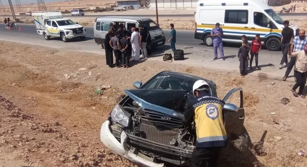 وفاة وإصابة 19 شخصاً بحوادث سير وحرائق في سوريا