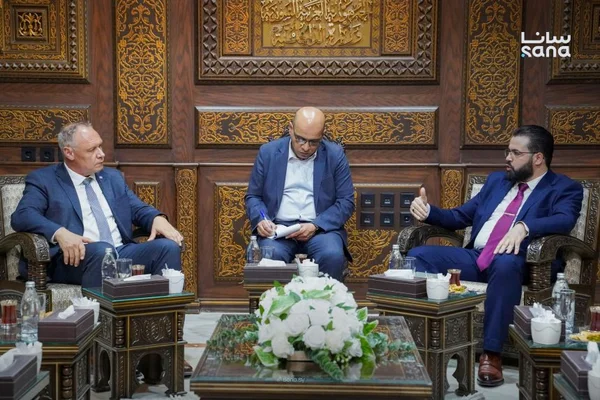 وزارة الداخلية السورية تبحث مع وفد ألماني تعزيز التعاون الأمني