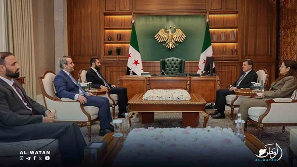 زيارتا بارزاني وعبدي تعززان مسار الاندماج الوطني بدمشق