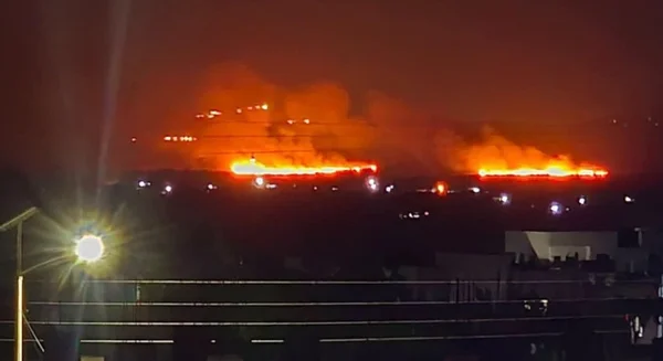 استمرار الحرائق في ريف القنيطرة الشمالي إثر قصف مدفعي إسرائيلي استهدف جباتا الخشب