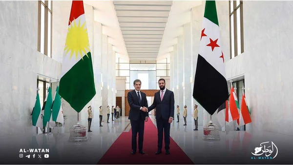 مباحثات سورية مع وفد استثماري من إقليم كردستان العراق