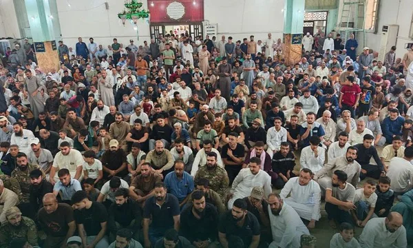 وفد من وزارة الدفاع يزور حي غويران بالحسكة التاريخي