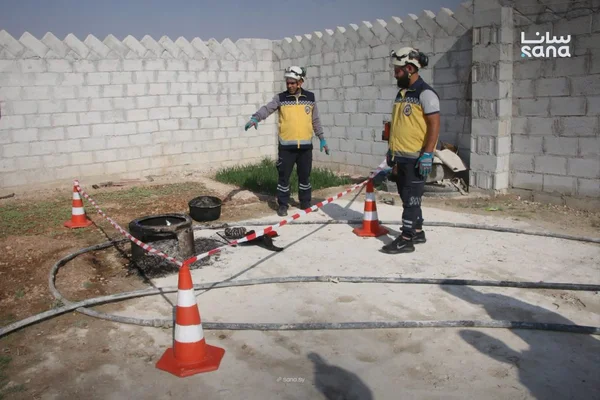 إصابة 6 مدنيين بانفجار مخلفات حرب في مدينة السفيرة بحلب