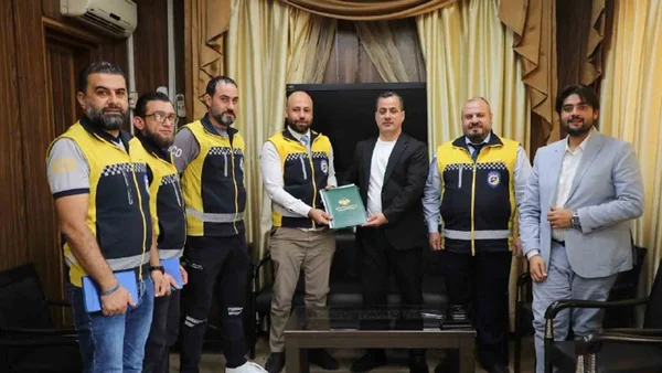 تعاون مشترك بين الصحة والطوارئ لتعزيز جهوزية الدفاع المدني بدمشق