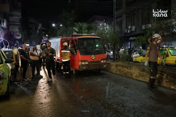 مقتل وإصابة عدد من الأشخاص في تفجير حافلة بمدينة جرمانا بريف دمشق