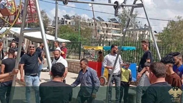 تجمعات ألعاب الأطفال العشوائية في حلب تهدد حياة الصغار