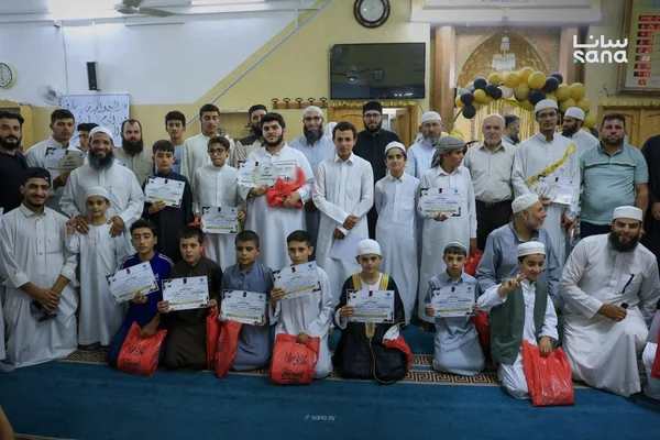 تكريم 180 طالباً متميزاً في حفظ القرآن بمدينة الضمير