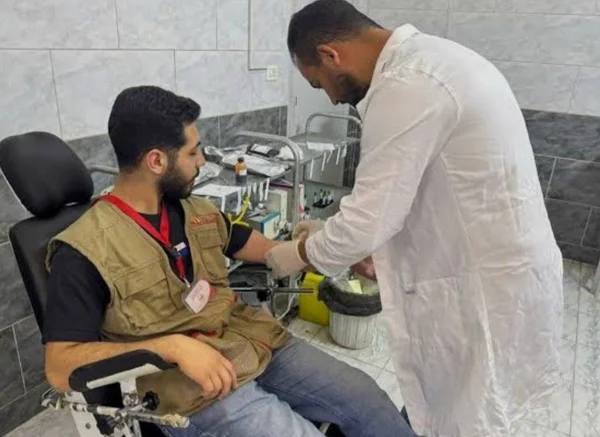 بنك الدم باللاذقية يعاني نقصاً ويناشد المتبرعين بالدم طوعاً