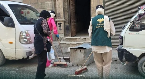 انطلاق حملة نظافة في أحياء مدينة حلب السورية
