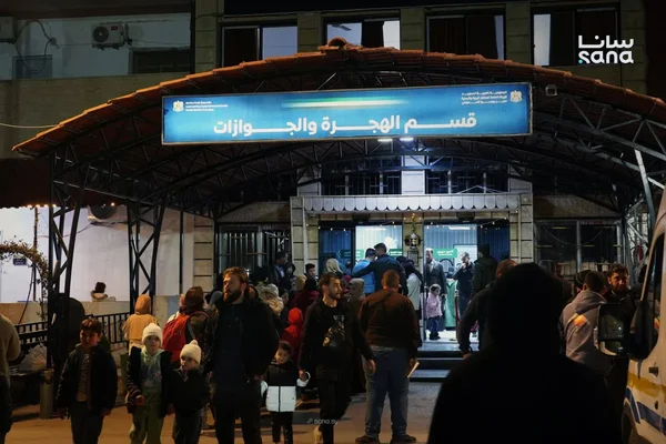 عبور 625 ألف مسافر عبر معبر جوسية الحدودي بسوريا منذ بداية 2026