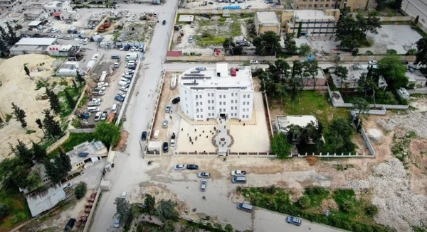 افتتاح مبنى ناحية عين العرب يعزز تفعيل مؤسسات الدولة شرقي حلب