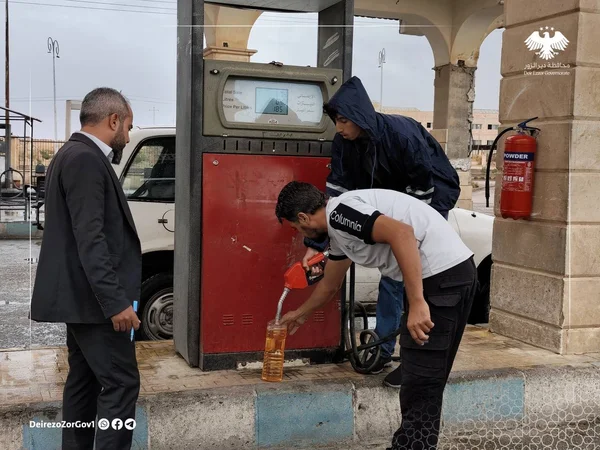 جولة رقابية على محطات الوقود بدير الزور لضبط المشتقات النفطية