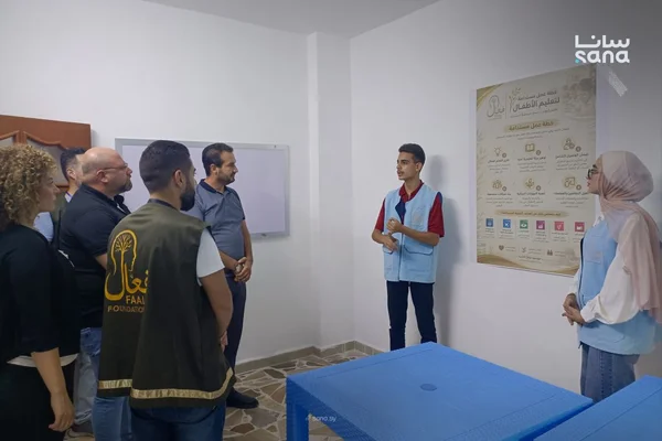 افتتاح مركز للتعليم والتمكين الرقمي والمهني بسقوبين في اللاذقية