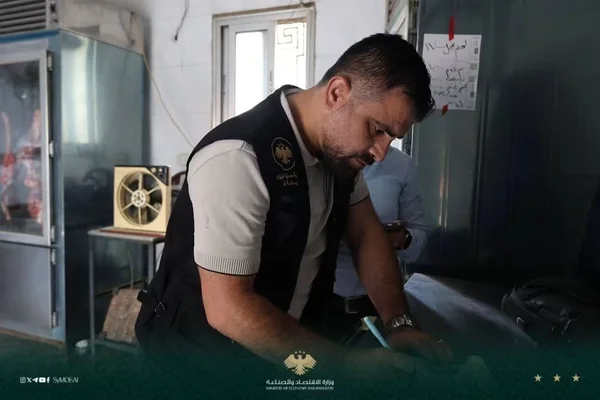 ضبط محال لبيع اللحوم في بلدة الصفصافة بطرطوس