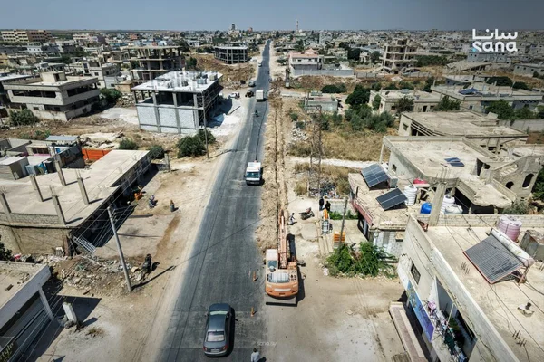 بدء تنفيذ مشروع خط مياه جديد بمدينة الشيخ مسكين