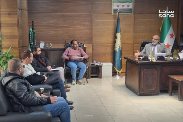 بحث دعم سلاسل الأشجار المثمرة في دوما بريف دمشق