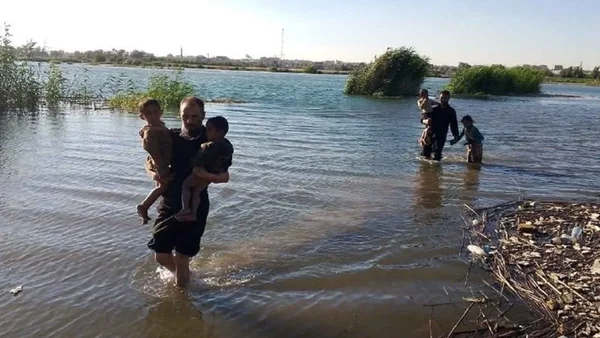 وزارة الطوارئ تستجيب لارتفاع منسوب مياه نهر الفرات